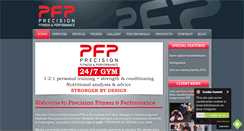 Desktop Screenshot of precisionperformance.co.uk